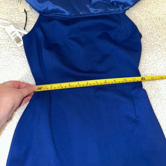 Babaton Aritzia Women’s Ruslan Sheath Dress Royal Blue Size 2 NWT - Picture 10 of 12